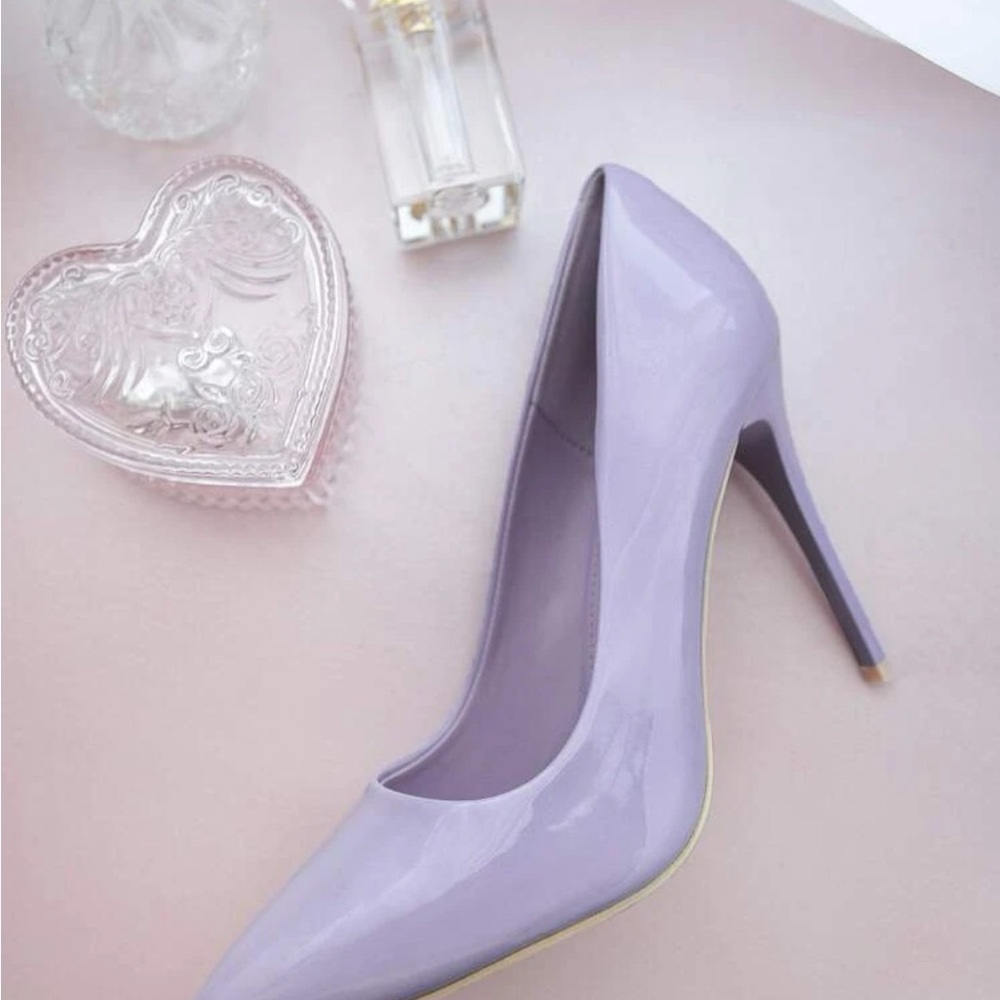 SHEIN Pastel Purple High Heels